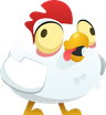 Icône Choisissez votre difficulté dans le jeu du poulet