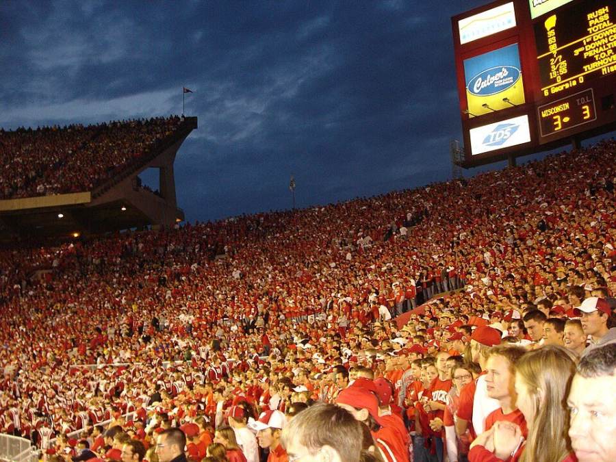 football crowd stadium